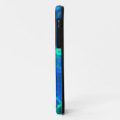 Blue N Aqua iPhone 5 coque (Dos/Gauche)
