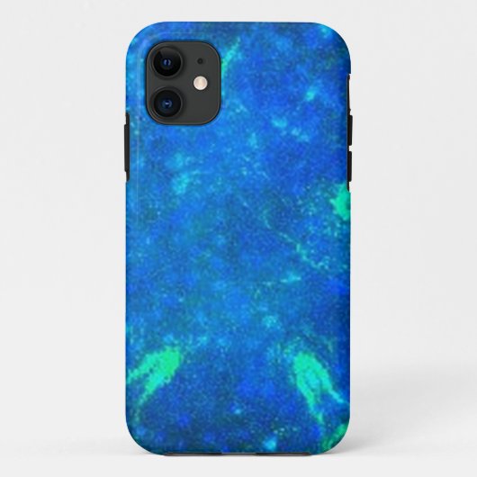 Blue N Aqua iPhone 5 coque (Dos)
