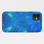 Blue N Aqua iPhone 5 coque (Dos (Horizontal))