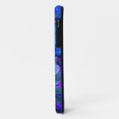 Blue N Purple Daisies iPhone 5 coque (Dos/Gauche)