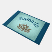 Blue Namaste Deurmat (Schuin)