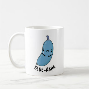 Blue-nana Funny Banana Pun Koffiemok