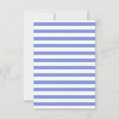 Blue Nautical Anchor Rehearsal Dinner Invitation Kaart (Achterkant)