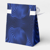 Blue Navy Decorative Favor Box Bedankdoosjes (Achterkant)