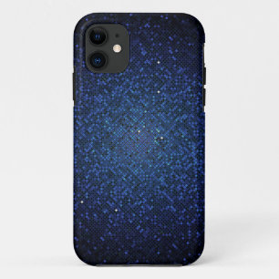 Blue Navy Glitter Sequin iPhone 5 Mate Tough™ Hoes