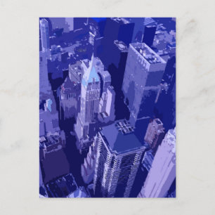 Blue New York Briefkaart