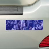 Blue New York Bumpersticker (Op auto)