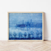 Blue Night, Londen | Joseph Pennell Poster
