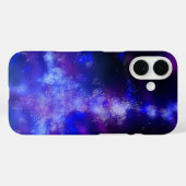 Blue Night Sky iPhone 16 Coque (Verso (horizontal))