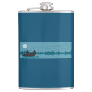 Blue Night Vist Fishermans Heupfles