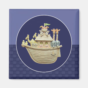 Blue Noah's Ark Magneet