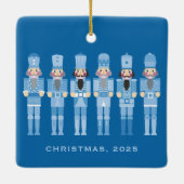 Blue Notcracker Ornament (Achterkant)