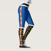 Blue Nutcracker Speelgoed Soldier Costume Leggings (Rechts)