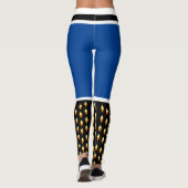 Blue Nutcracker Speelgoed Soldier Costume Leggings (Achterkant)