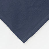 Blue O Night Divine Kerstmis Throw Blanket Fleece Deken (Hoek)