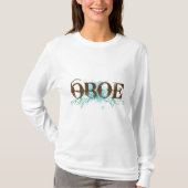Blue Oboe Music T-shirt (Voorkant)