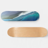 Blue Ocean Art Impressionen Skateboard (Horizontaal)