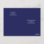 Blue Ocean Happy New Year Christelijk Faith Briefkaart (Achterkant)