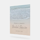 Blue Ocean & Sandy Beach Fête des mariées (Angle)