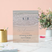 Blue Ocean & Sandy Beach Mariage Bienvenue (Mariage)