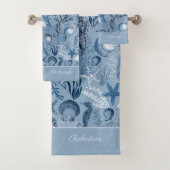 Blue Ocean Sea Life Nom personnalisé (En situation)