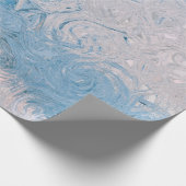 Blue Ocean Water Summer Cadeaupapier (Hoek)