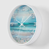  Blue Ocean Waves en Zee Glass (Hoek)