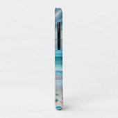  Blue Ocean Waves en Zee Glass Case-Mate iPhone Case (Achterkant/links)