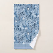 Blue Ocean Zee Life Aangepaste naam Bad Handdoek (Handdoek)