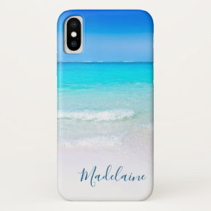 Blue Ocean Zee Sky Vakantie Reizen iPhone X Hoesje
