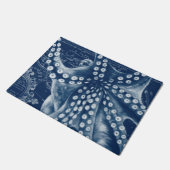 Blue Octopus  Map Chic Deurmat (Schuin)
