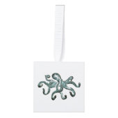 Blue Octopus Thunder_Cove Kubus Ornament (Voorkant)