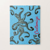 Blue Octopus Thunder_Cove Legpuzzel (Verticaal)