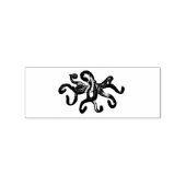 Blue Octopus Thunder_Cove Rubberstempel (Gestempeld)