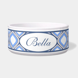 Blue Ogee Specialized Ceramic Dog Bowl Voerbakje