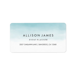 Blue Ombre Etiket