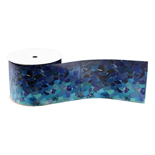 Blue Ombre Grosgrain Lint (Spoel)