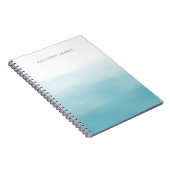 Blue Ombre Notitieboek (Rechterzijde)