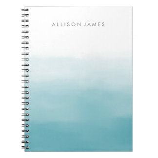 Blue Ombre Notitieboek