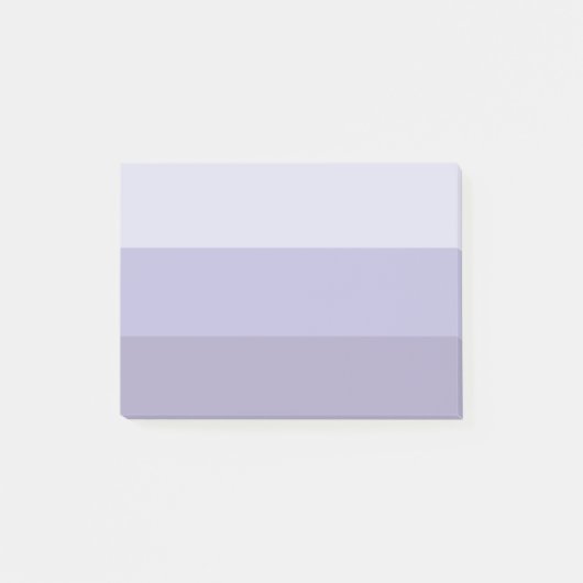 Blue Ombre Striped Post-it® Notes (Voorkant)