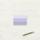 Blue Ombre Striped Post-it® Notes (Op bureau)