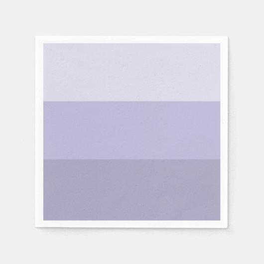 Blue Ombre Striped Servet (Voorkant)