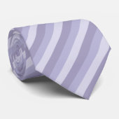 Blue Ombre Striped Stropdas (Opgerold)