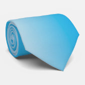 Blue Ombre Stropdas (Opgerold)