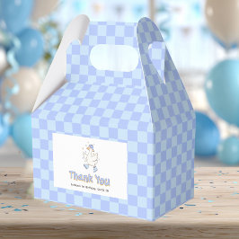 Blue One Silly Goose - Boy First Birthday Bedankdoosjes