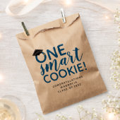 Blue One Smart Cookie-Afstuderen Bedankzakje (Geknipt)