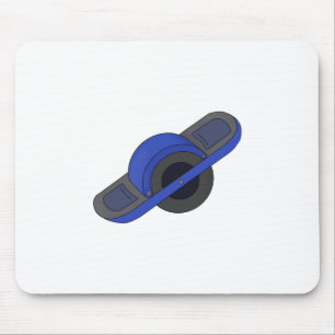 Blue One Wheel Muismat