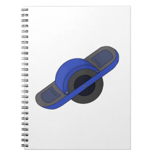 Blue One Wheel Notitieboek