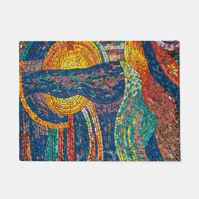 Blue, Orange Deurmat (Voorkant)