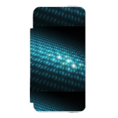 Blue Orbs 3D Incipio iPhone Portemonnee Hoesje (Voorkant Agenda)